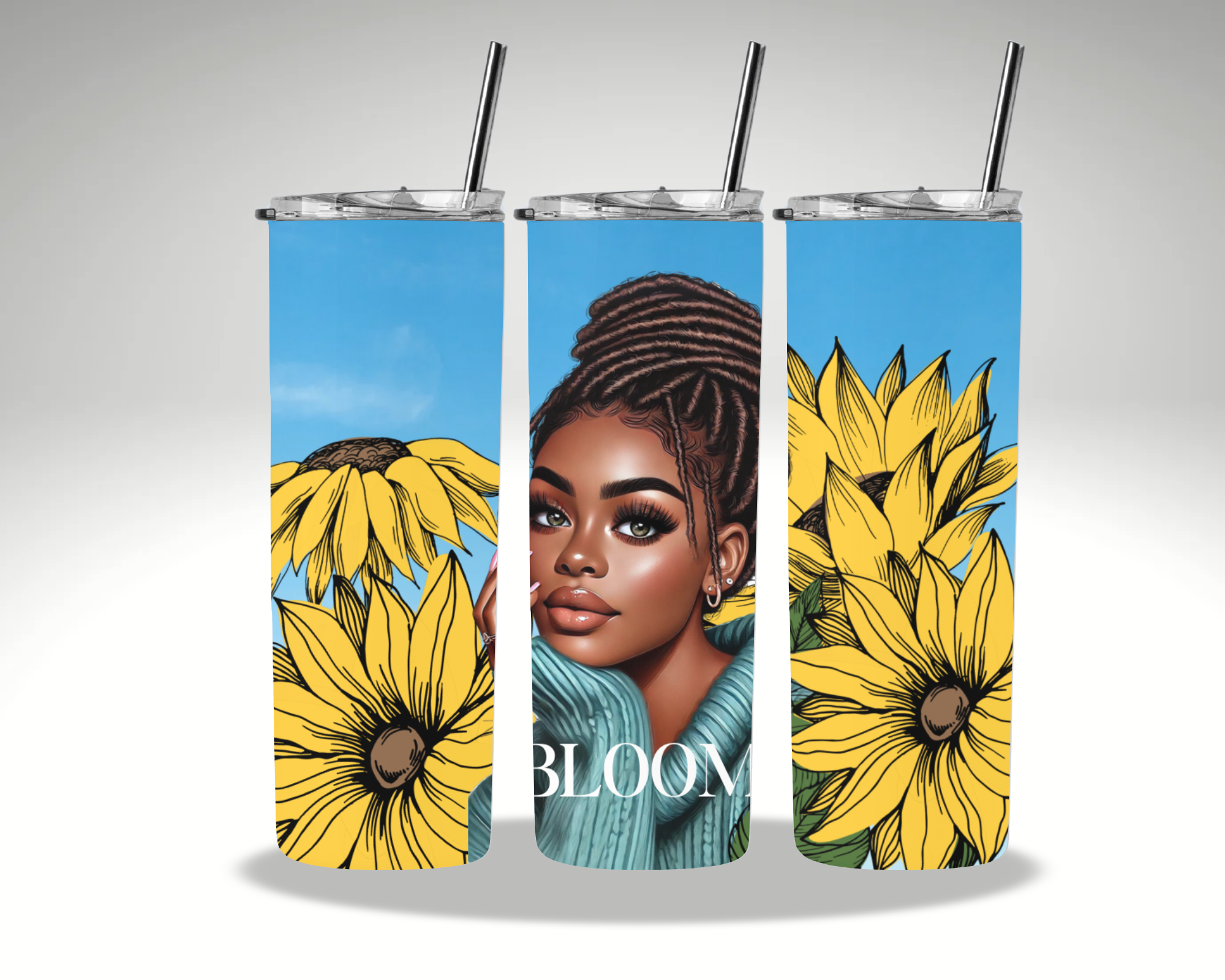 Sunflower Bloom Tumbler